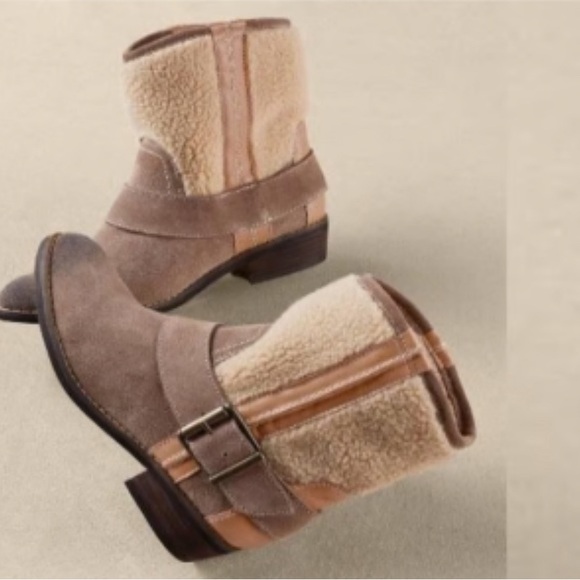 Kelsi Dagger X Free People Breckenridge Shearling Booties Size - Picture 2 of 12